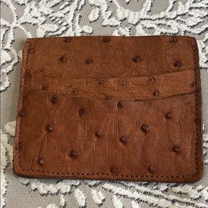 Leather cardholder